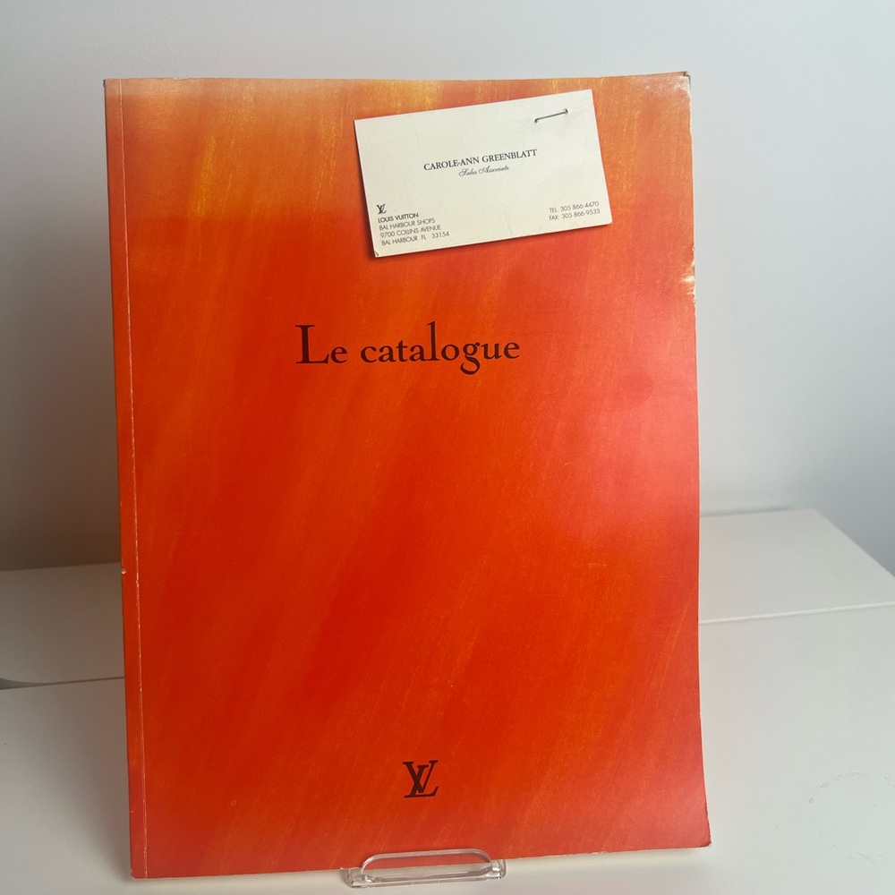 Le catalogue Louis Vuitton catalogue magazine
